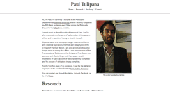 Desktop Screenshot of paultulipana.net